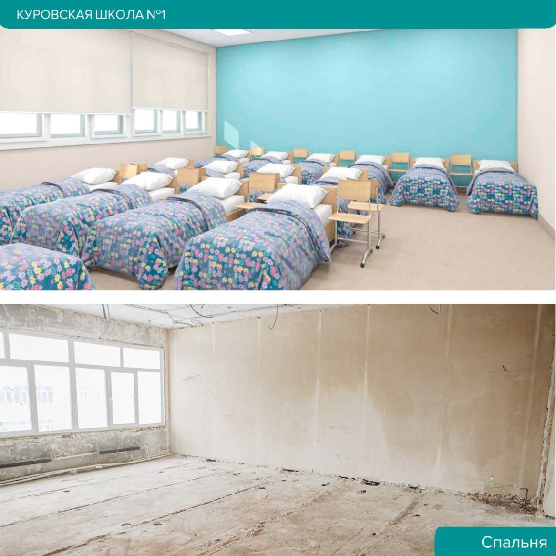 Образование, ремонт, школа, капремонт, Куровское, Орехово-Зуевский округ, Орехово-Зуево, Панин