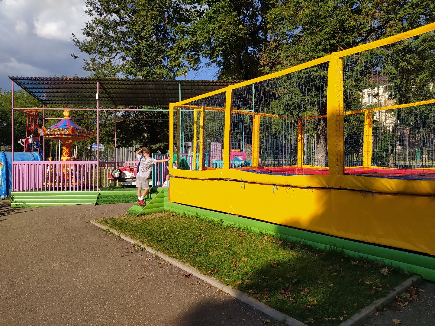 Истра, аттракционы, парк