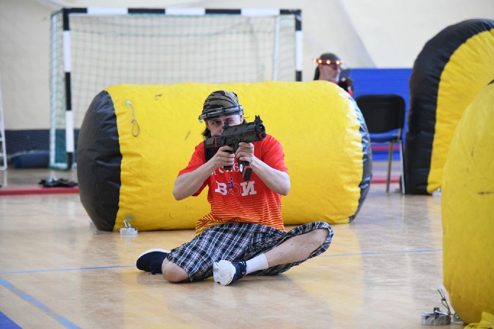 лазертаг, спорт, инвалиды, Воскресенск