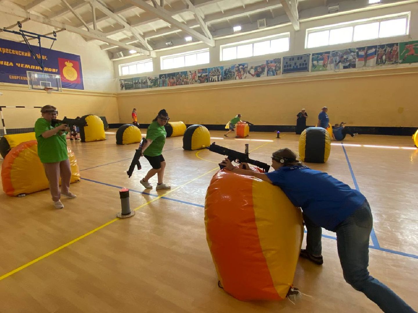 лазертаг, спорт, инвалиды, Воскресенск