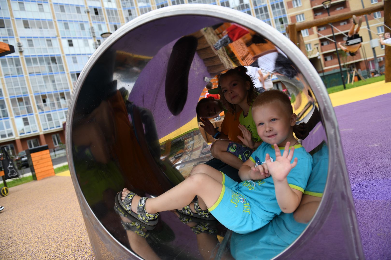 лыткарино, сквер, открытие