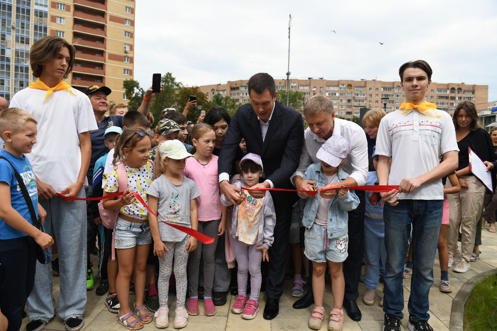 лыткарино, сквер, открытие