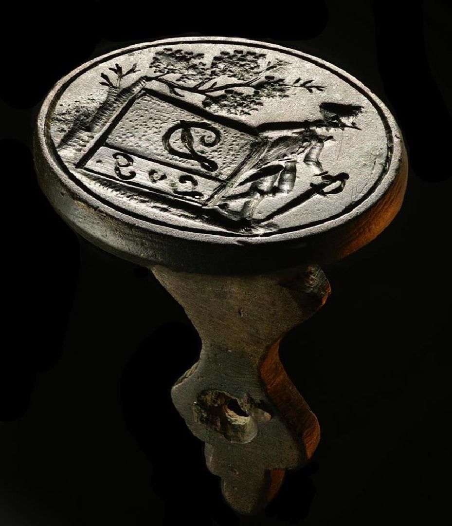 Верея, прикладная печать офицера наполеоновской армии, археологические находки, история, туризм, Подмосковье, наро-фоминский городской округ