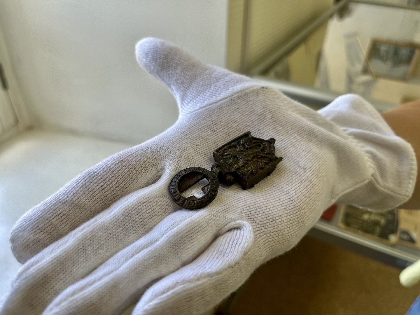 Верея, прикладная печать офицера наполеоновской армии, археологические находки, история, туризм, Подмосковье, наро-фоминский городской округ