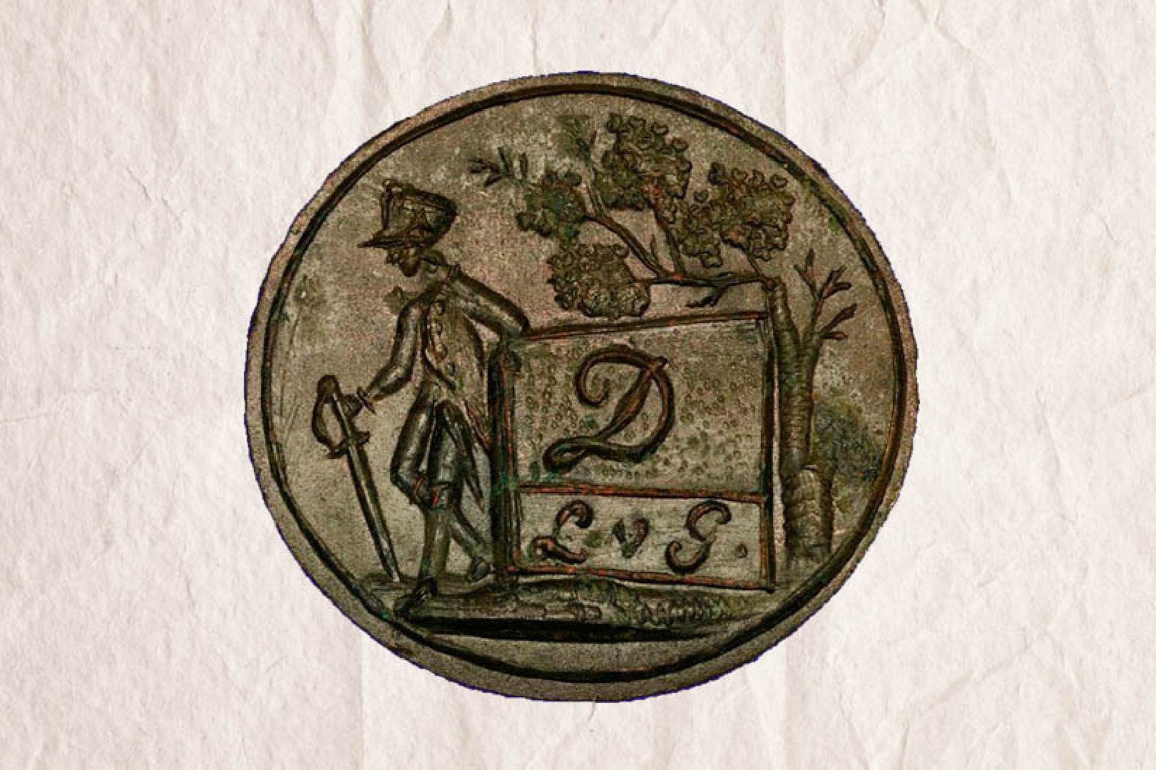 Верея, прикладная печать офицера наполеоновской армии, археологические находки, история, туризм, Подмосковье, наро-фоминский городской округ