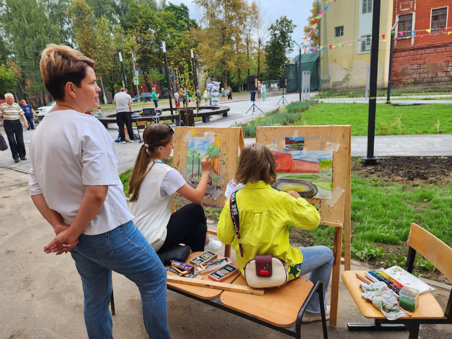 Подольск, сквер