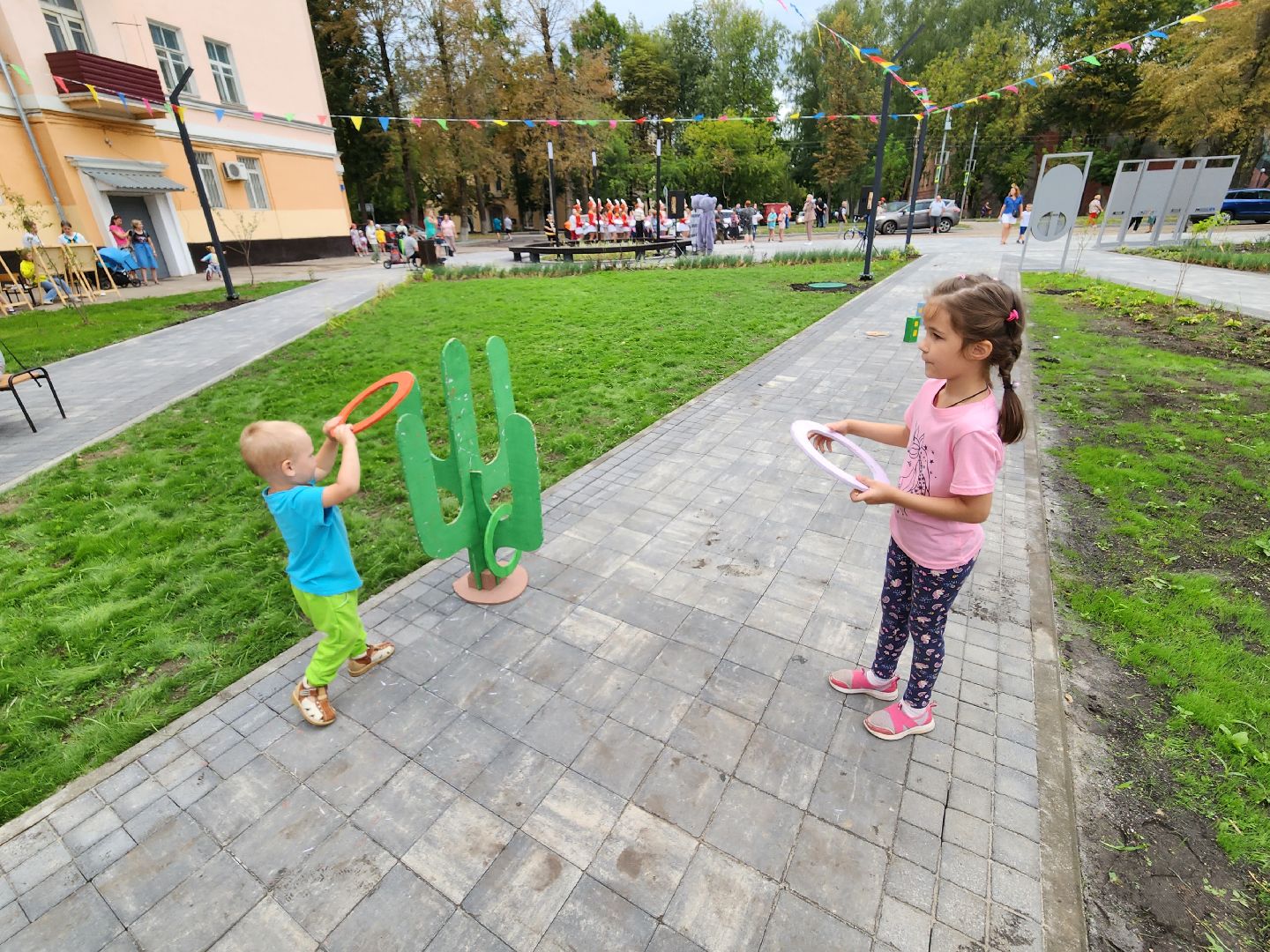 Подольск, сквер