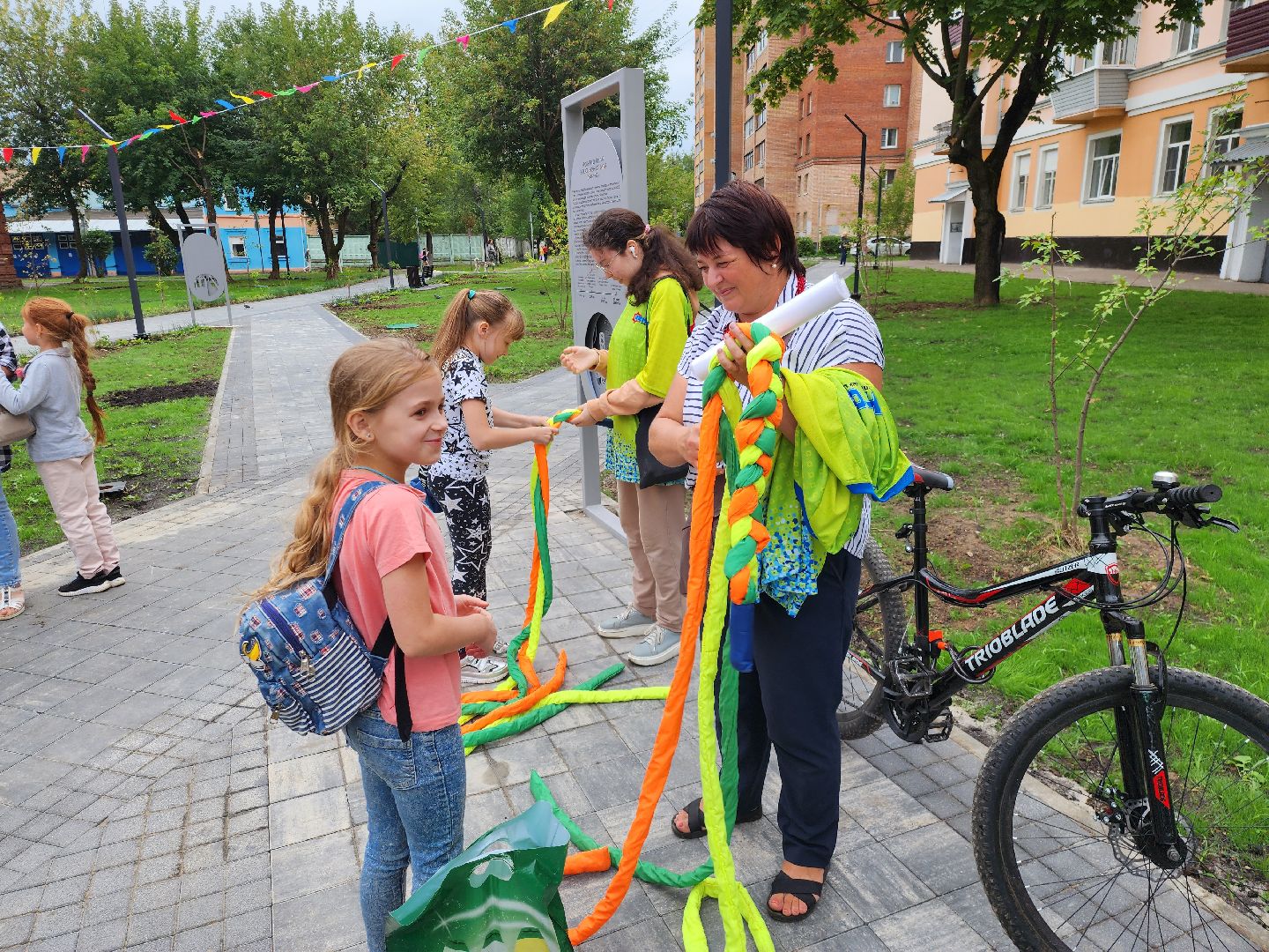 Подольск, сквер