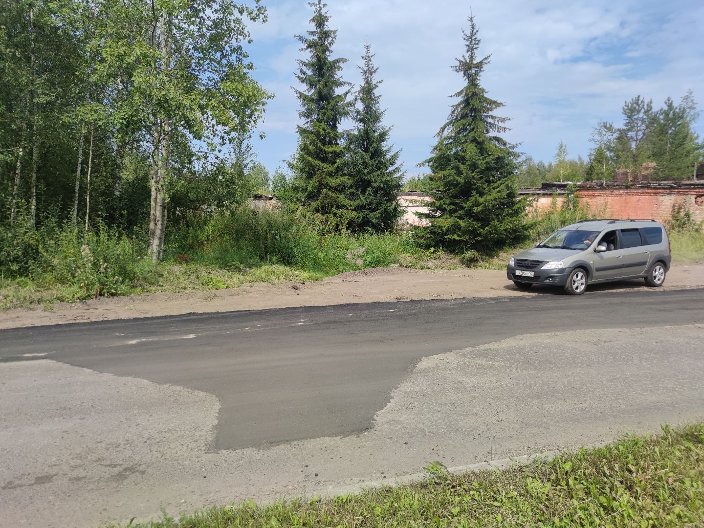 Благоустройство, ремонт дороги, ямочный ремонт, Дубна