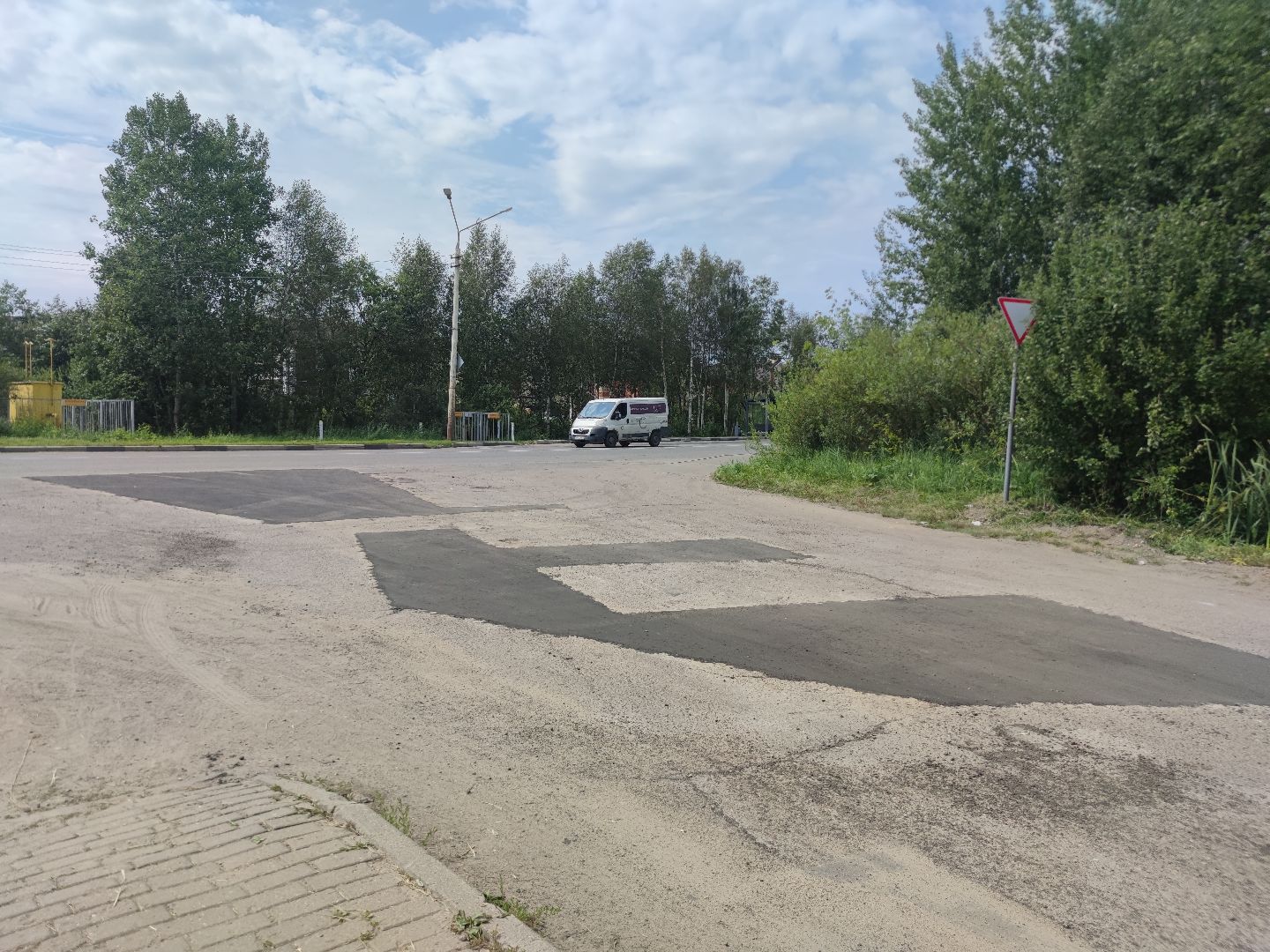 Благоустройство, ремонт дороги, ямочный ремонт, Дубна