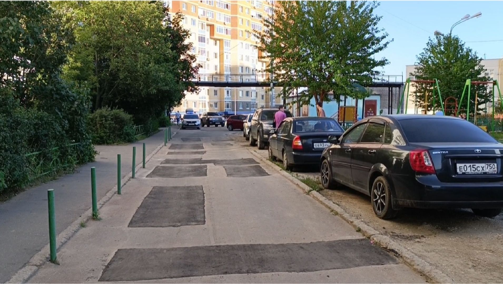 Лобня, благоустройство, ямы