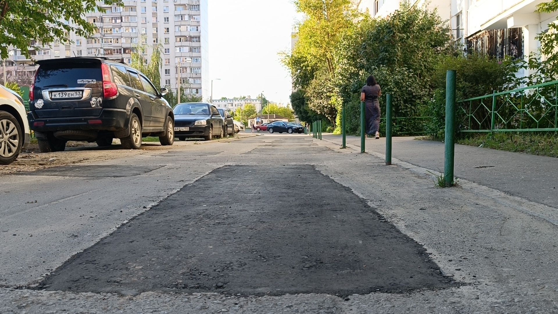 Лобня, благоустройство, ямы