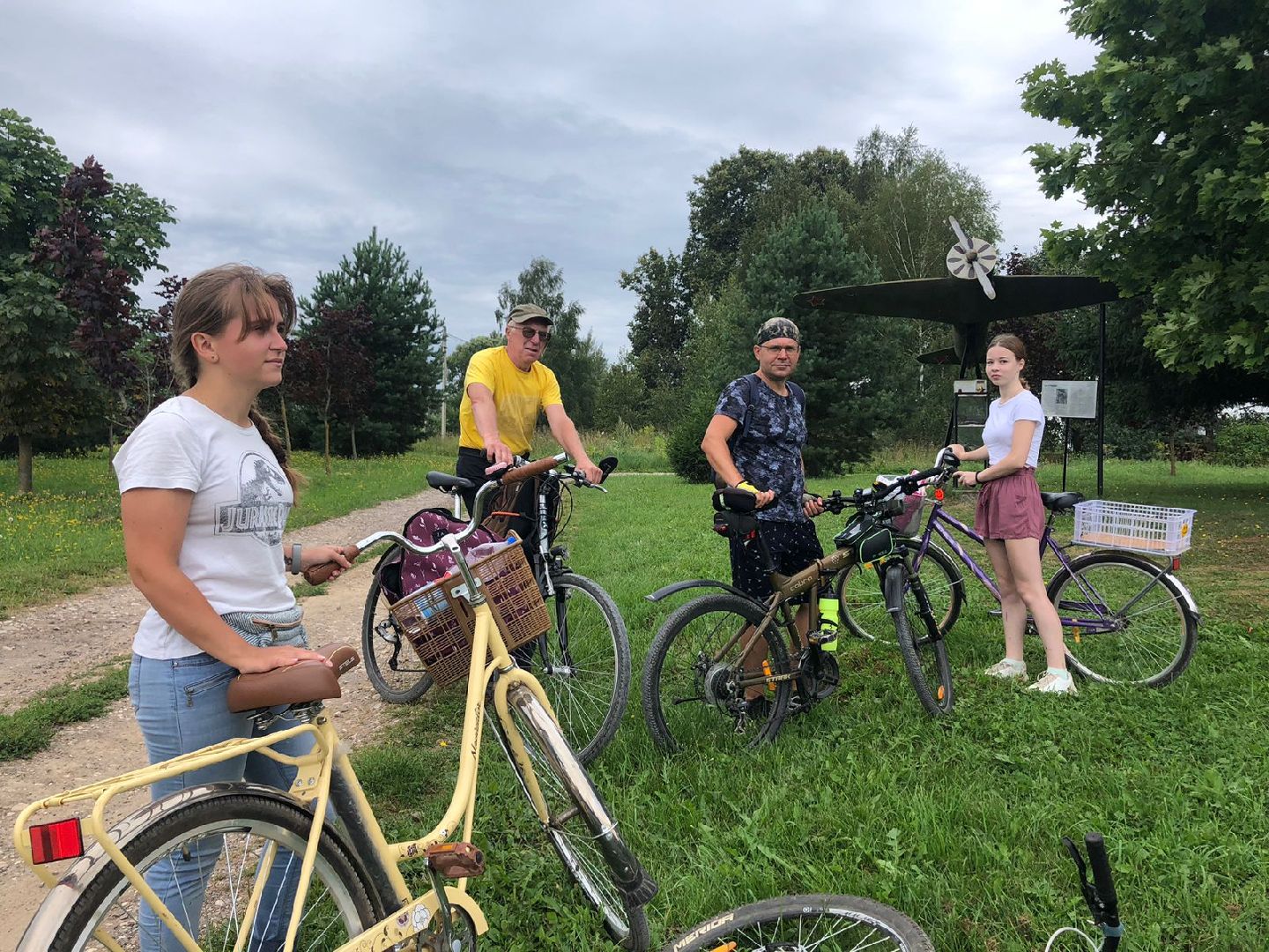 Домодедово, велопрогулка, Виктор Талалихин, подвиг, ВОВ, память, памятник, место приземления