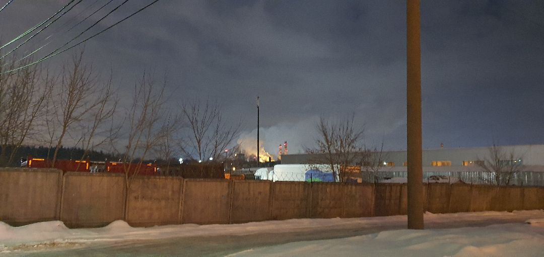 Пожар, Коксогазовый завод, МЧС