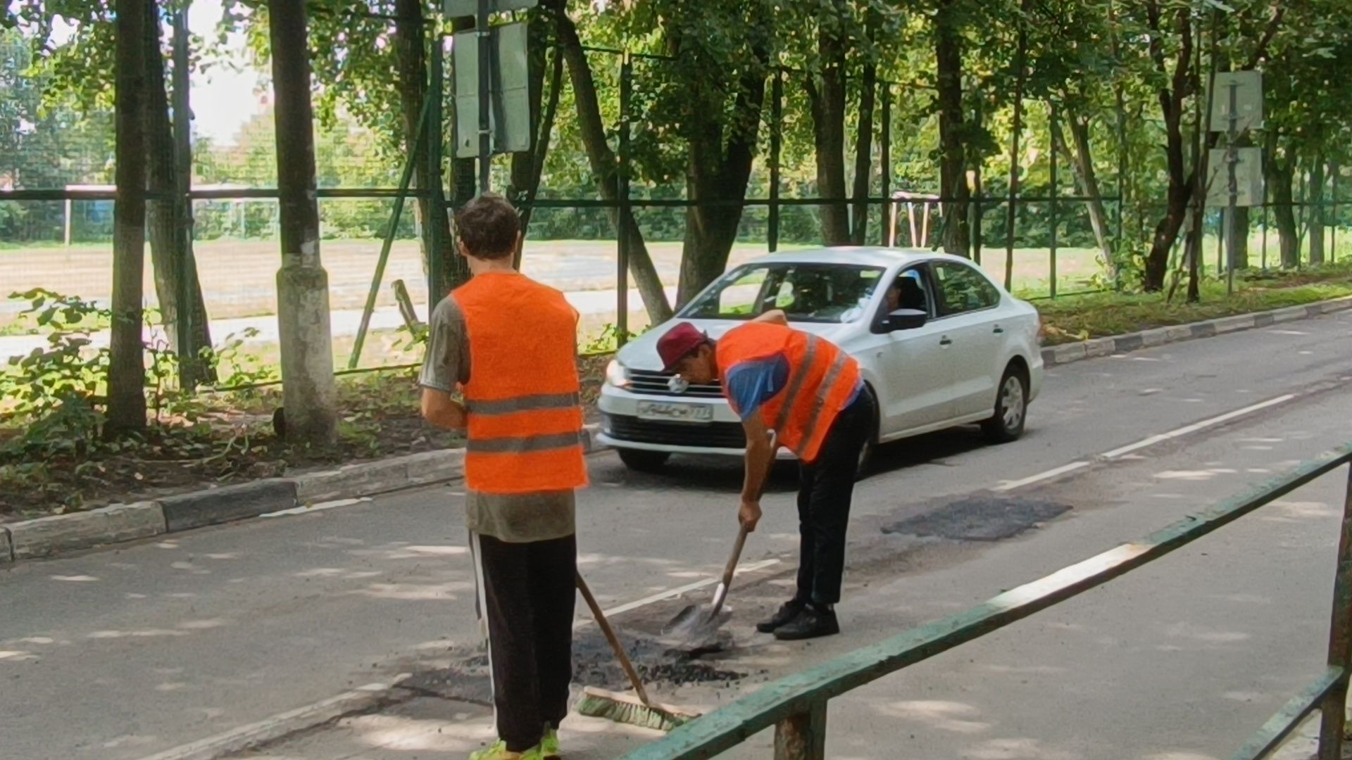 Лобня, дороги, ремонт