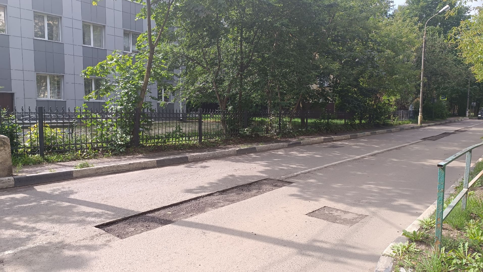 Лобня, дороги, ремонт