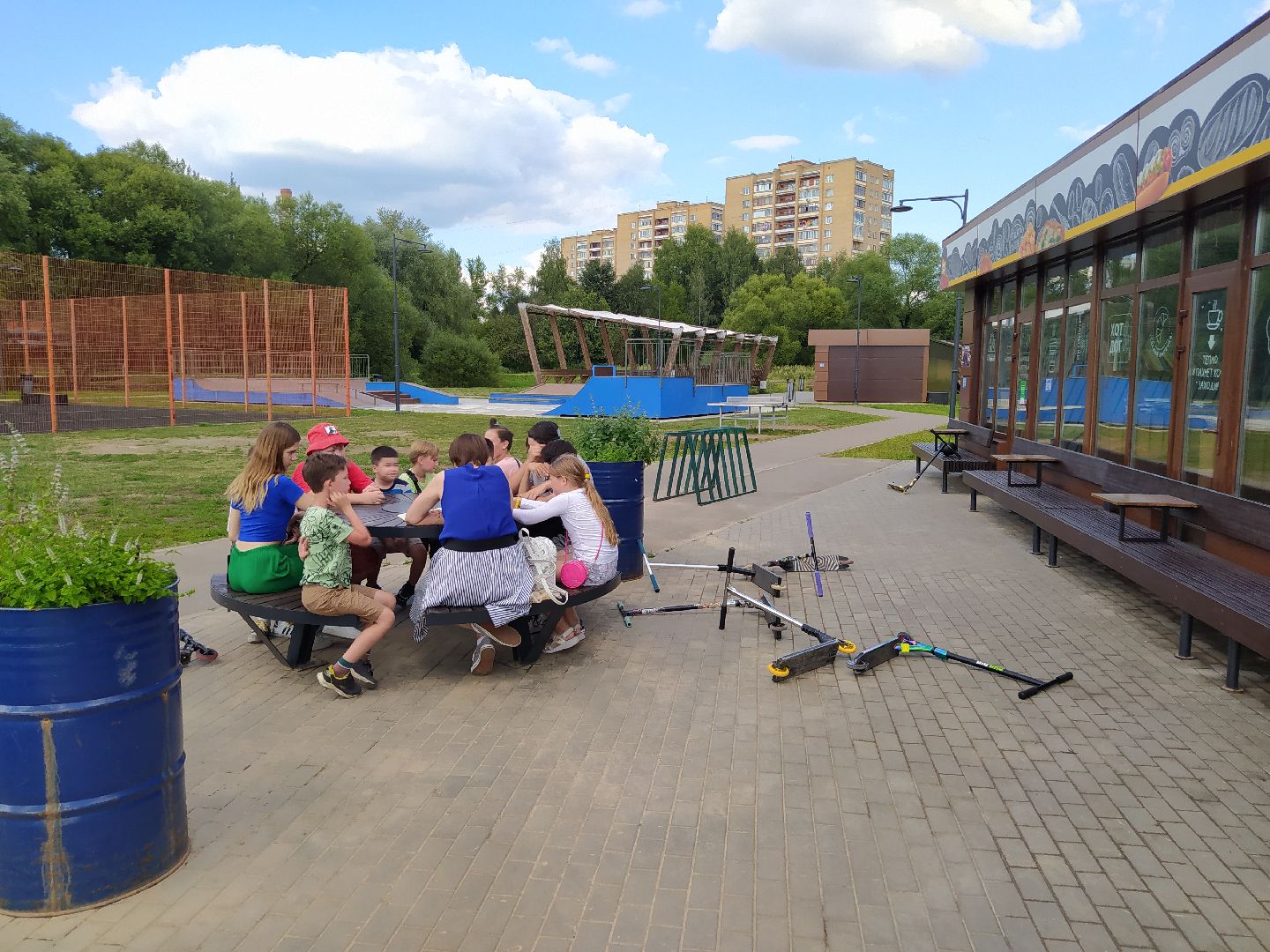 Парк, Истра, дети, сказки