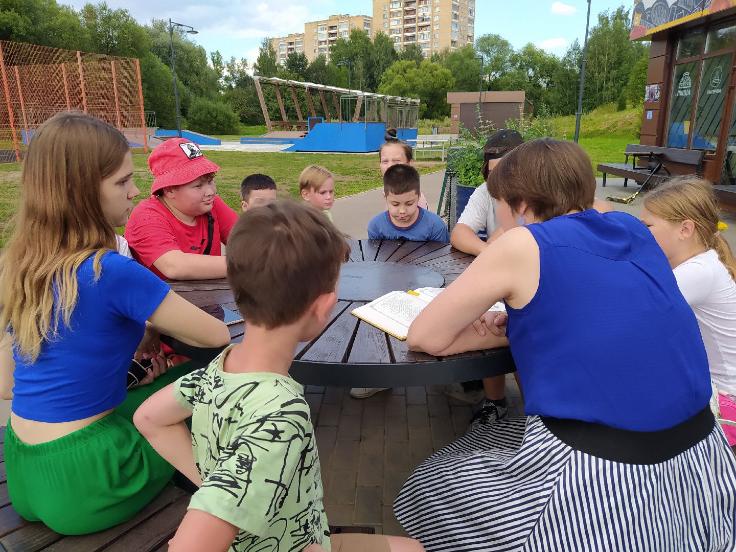 Парк, Истра, дети, сказки