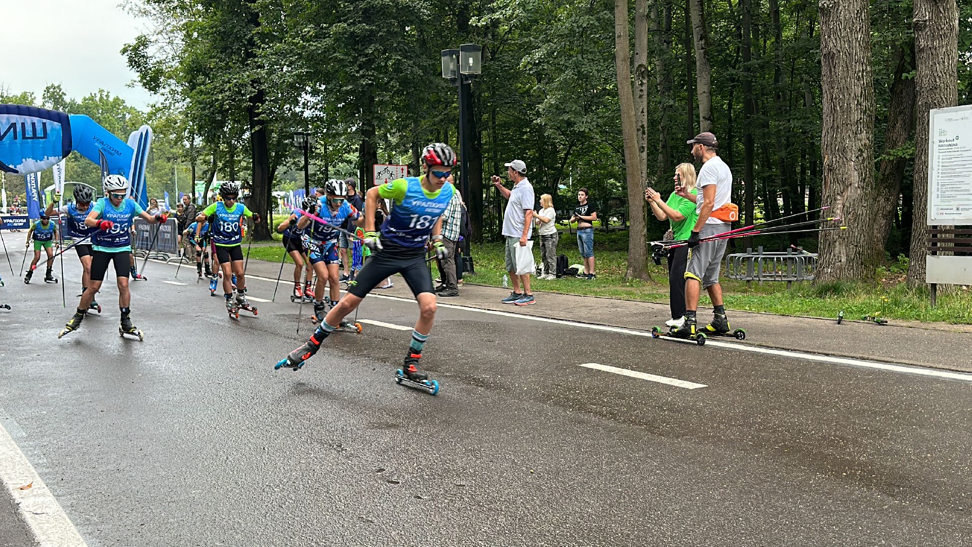 Одинцово, День Спорта, Парки Подмосковья, Лазутинка