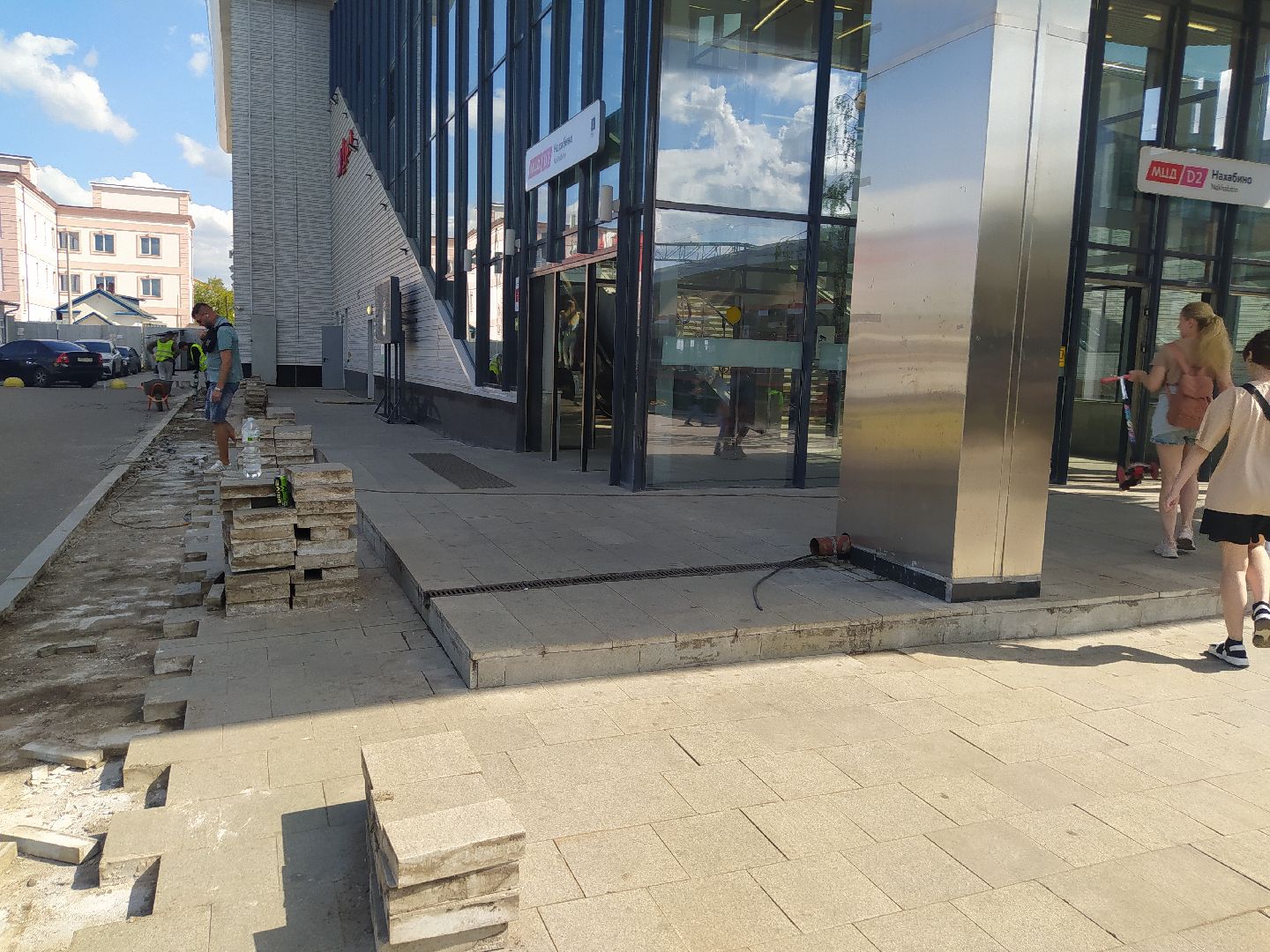 Нахабино, платформа, ремонт