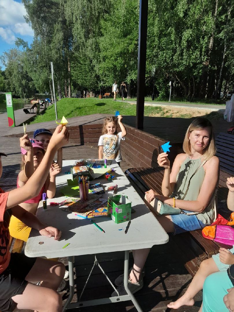 Оригами, мастер-класс, дети, парки подмосковья,