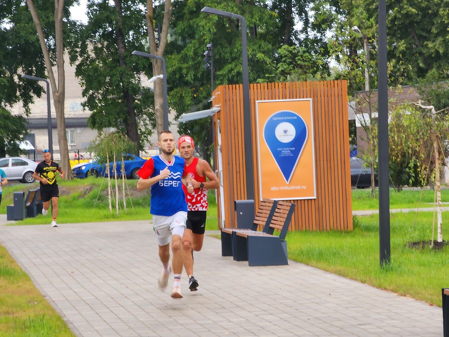 Павловский Посад, городской округ Павловский Посад, спорт, бег, люди, парк, Дубрава