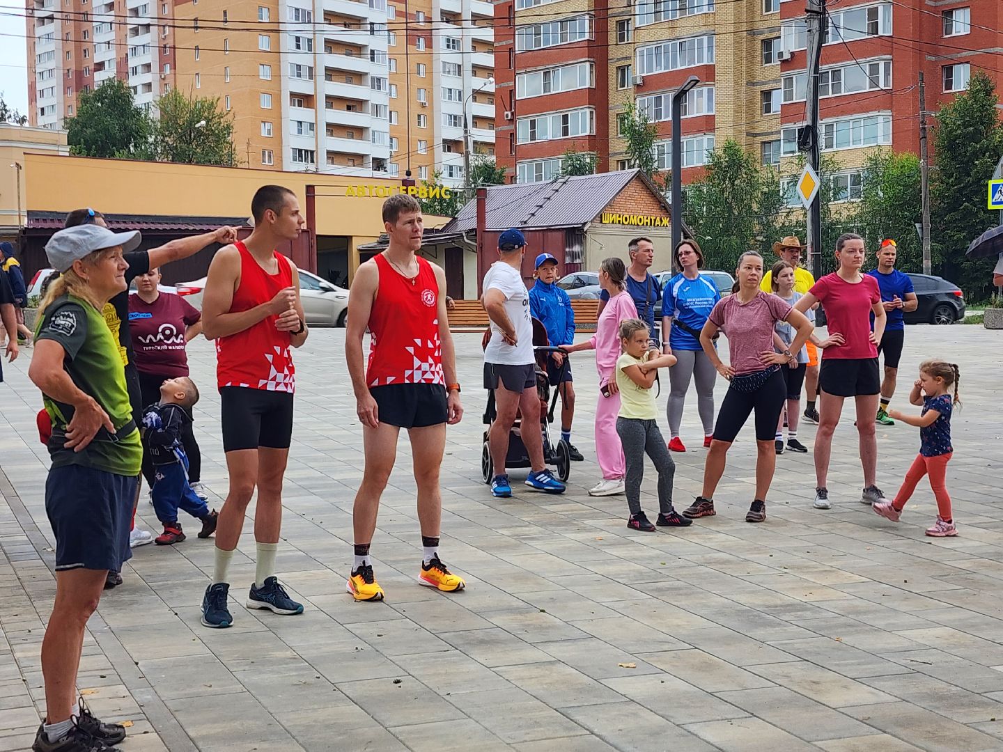 Павловский Посад, городской округ Павловский Посад, спорт, бег, люди, парк, Дубрава