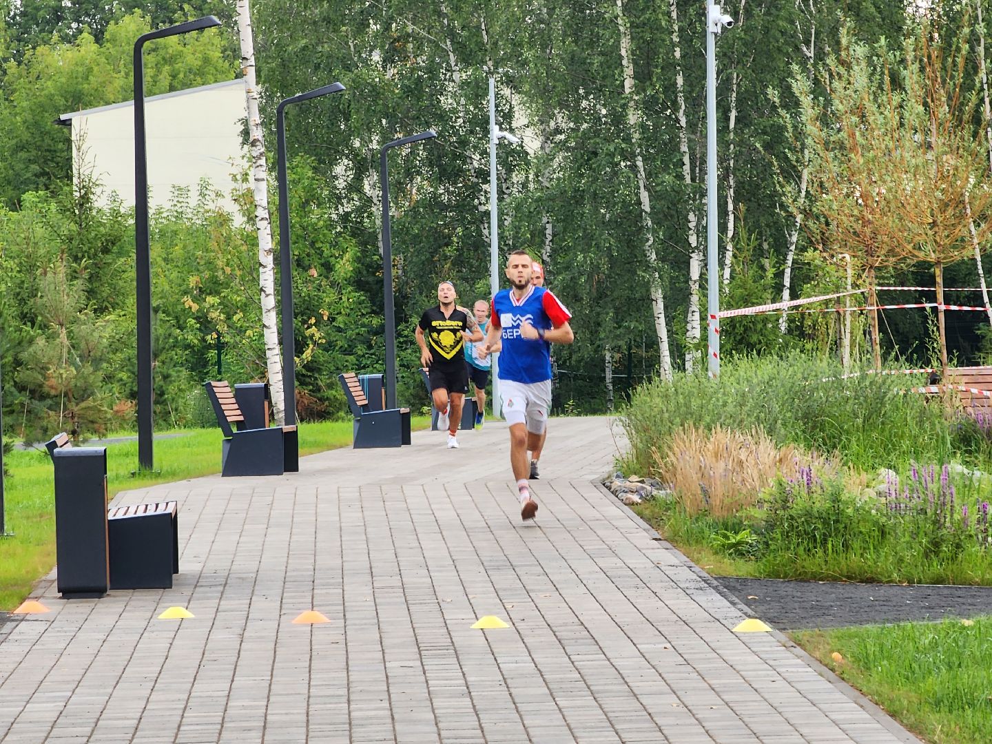 Павловский Посад, городской округ Павловский Посад, спорт, бег, люди, парк, Дубрава