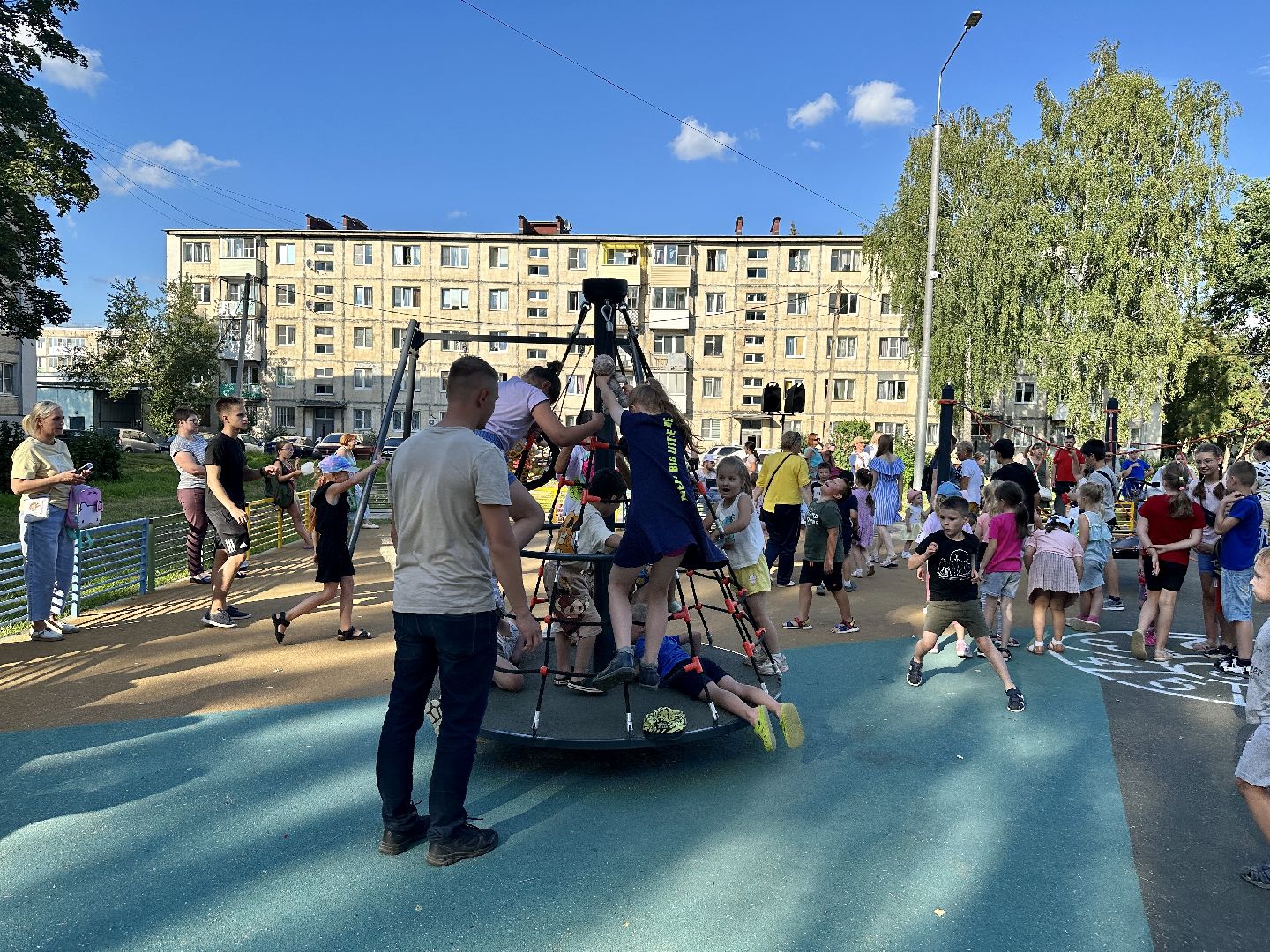 Клин, благоустройство, детские площадки, перемены, общество