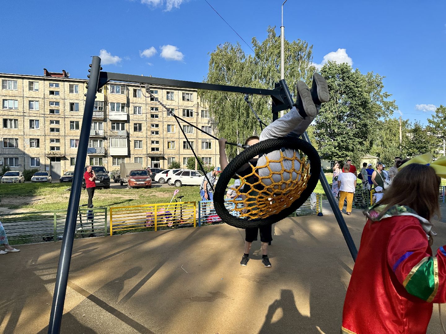 Клин, благоустройство, детские площадки, перемены, общество