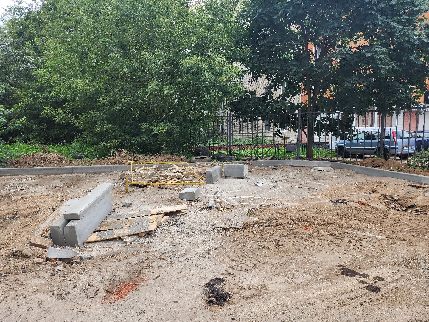 благоустройство дворов, благоустройство, жители, доброе дело, пушкино,