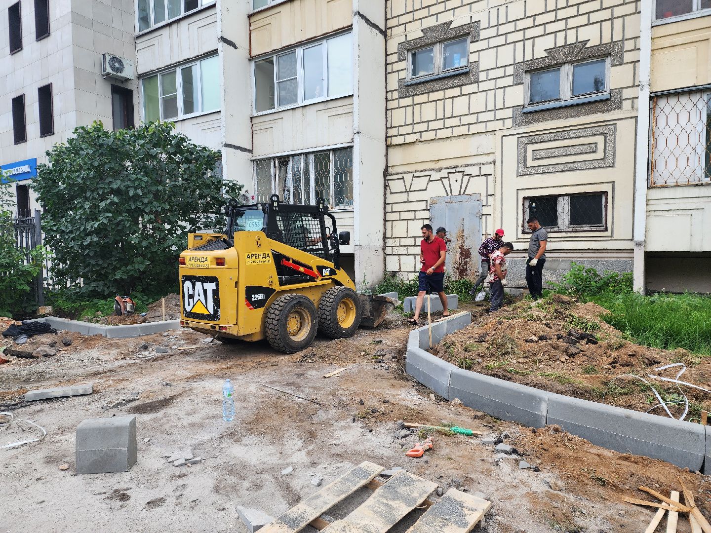 благоустройство дворов, благоустройство, жители, доброе дело, пушкино,