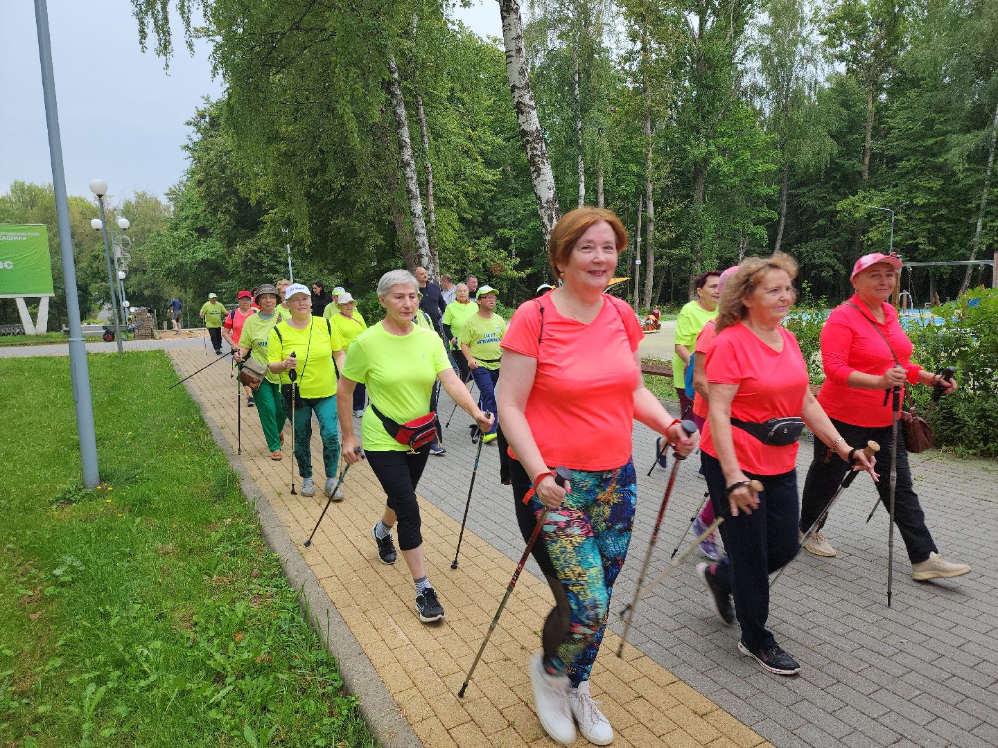 Кашира, Активное долголетие, скандинавская ходьба, марафон, День города