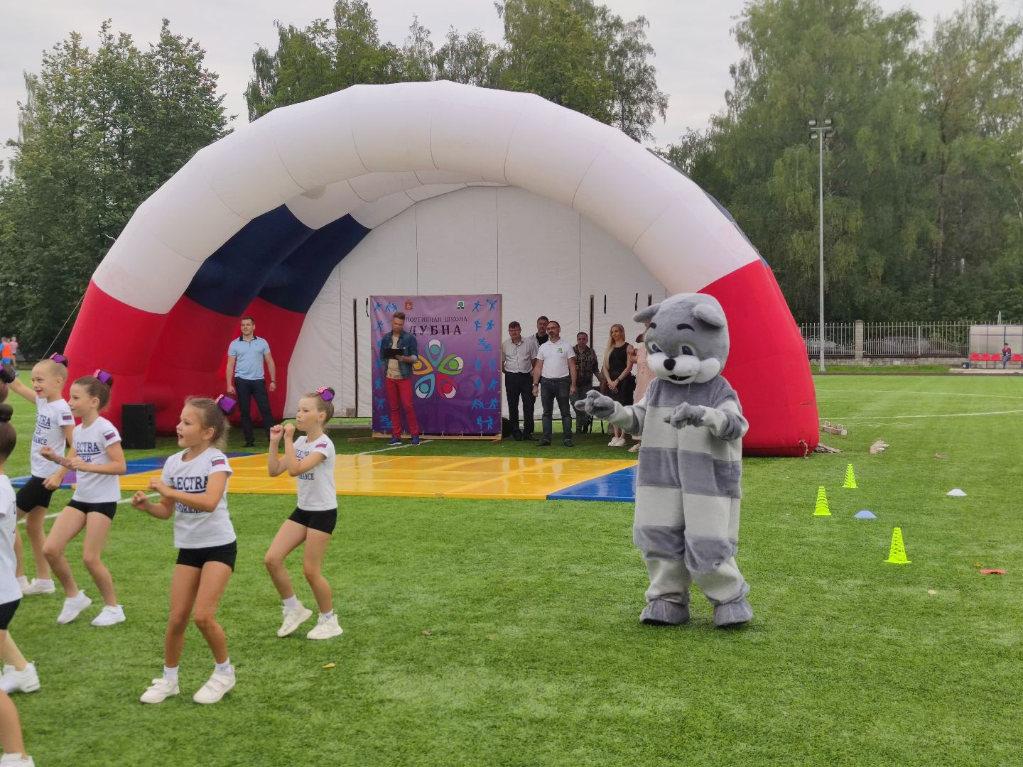 Волонтеры Подмосковья, добровольцы, праздник, День Физкультурника, Дубна