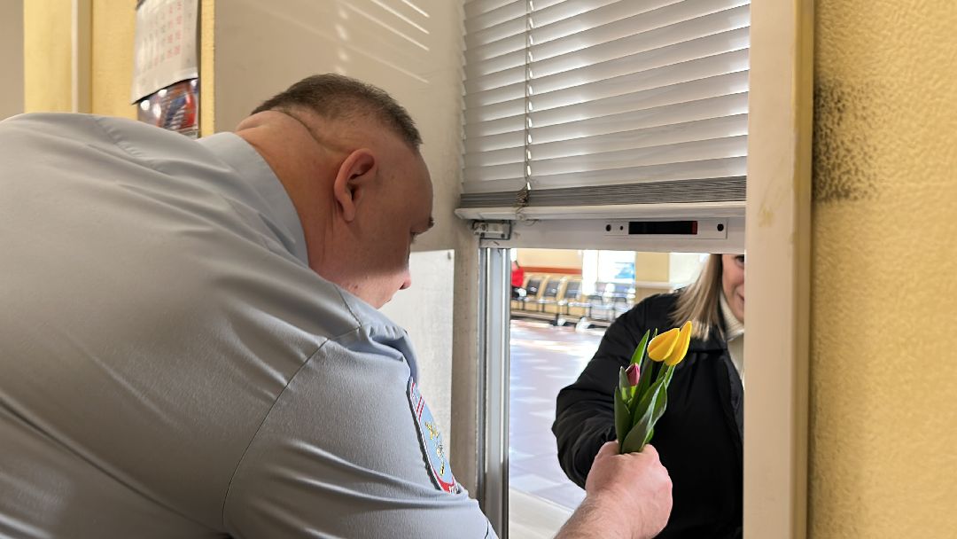 Одинцово, Госавтоинспекция, 8 марта, Автоледи, флешмоб