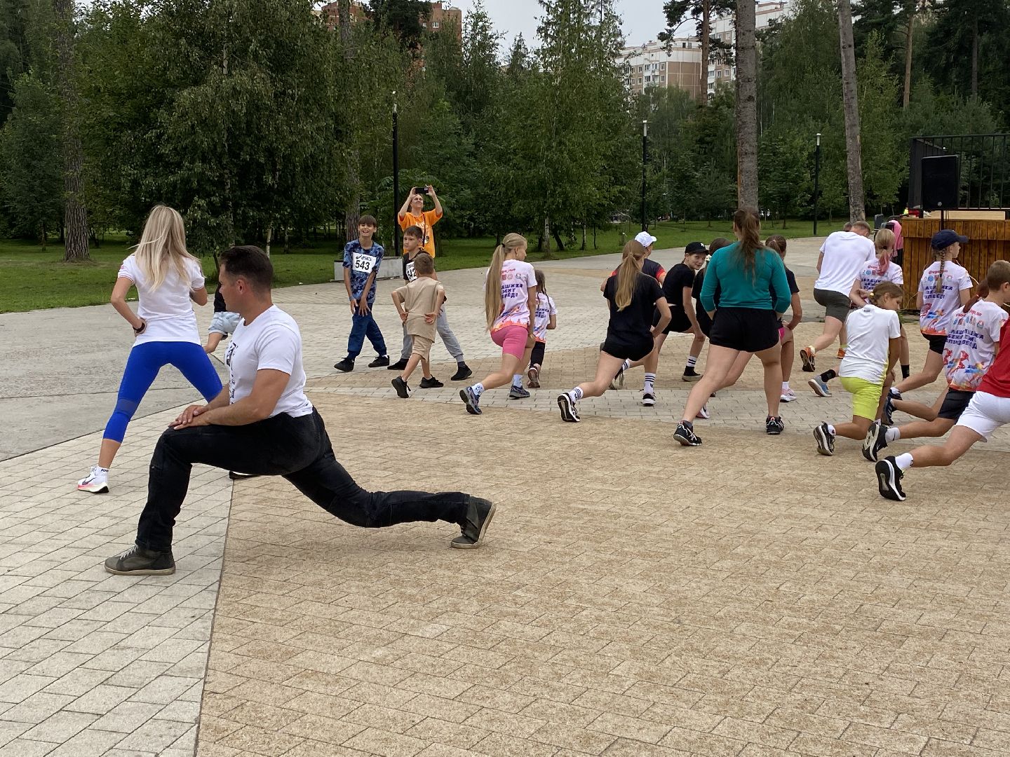 Балашиха, Пестовский парк, день физкультурника