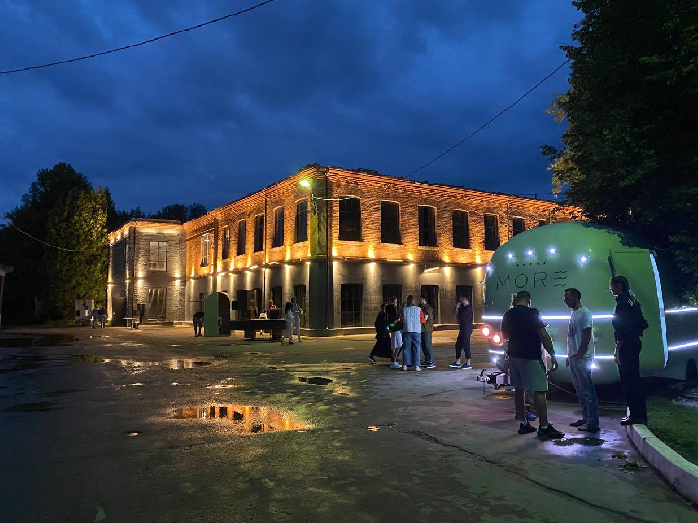 Чехов, Ночь заводов, фестиваль, Энергомаш, мультимедийное шоу