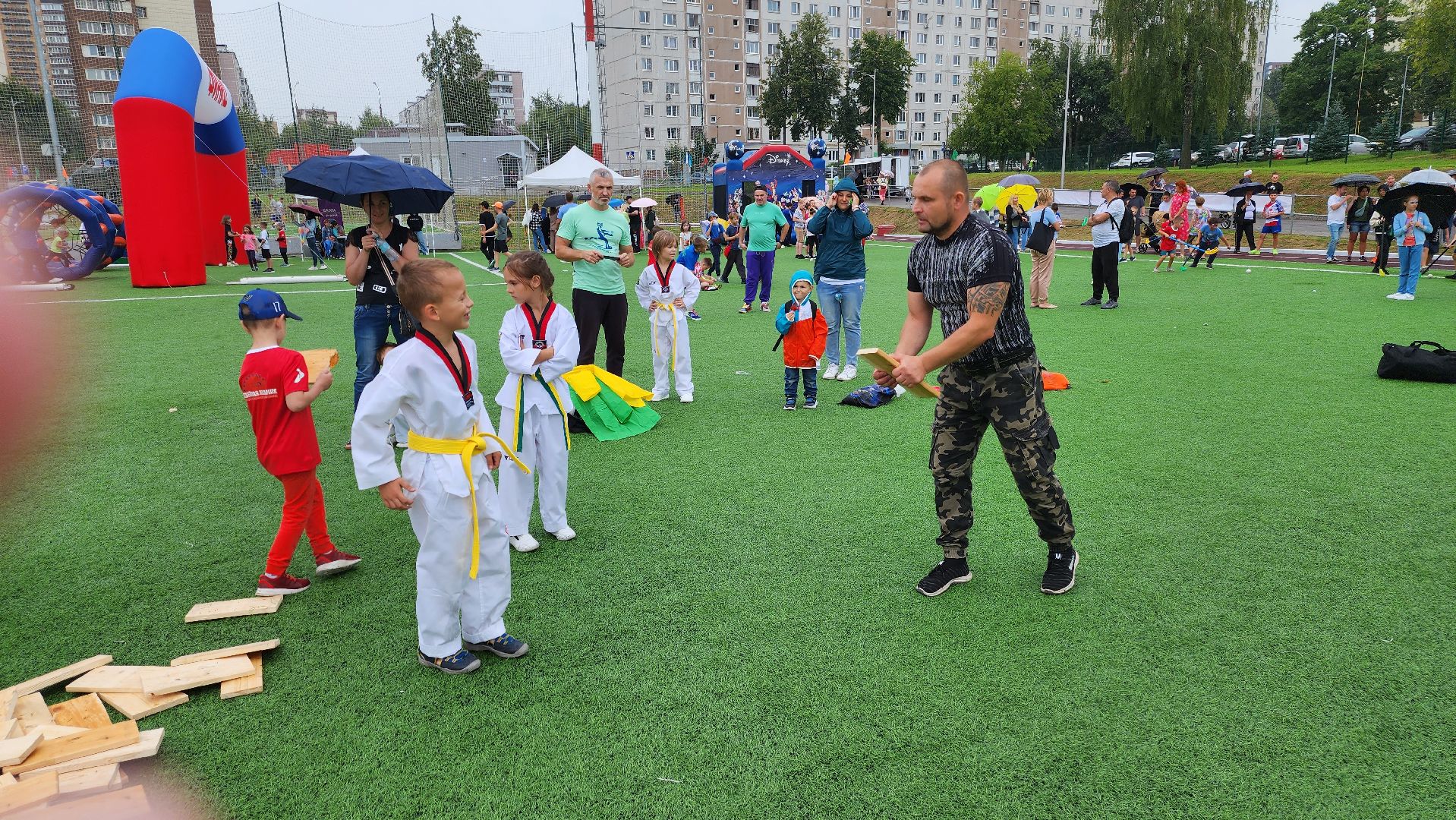 Долгопрудный, единоборства, тхэквондо, День физкультурника
