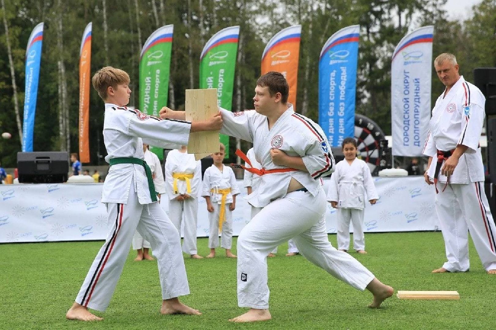 Долгопрудный, единоборства, тхэквондо, День физкультурника