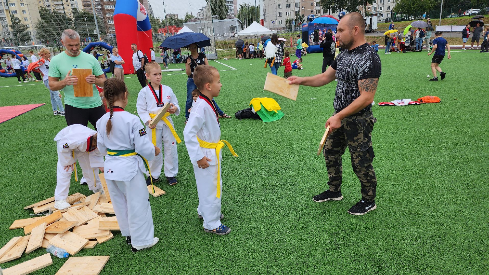 Долгопрудный, единоборства, тхэквондо, День физкультурника