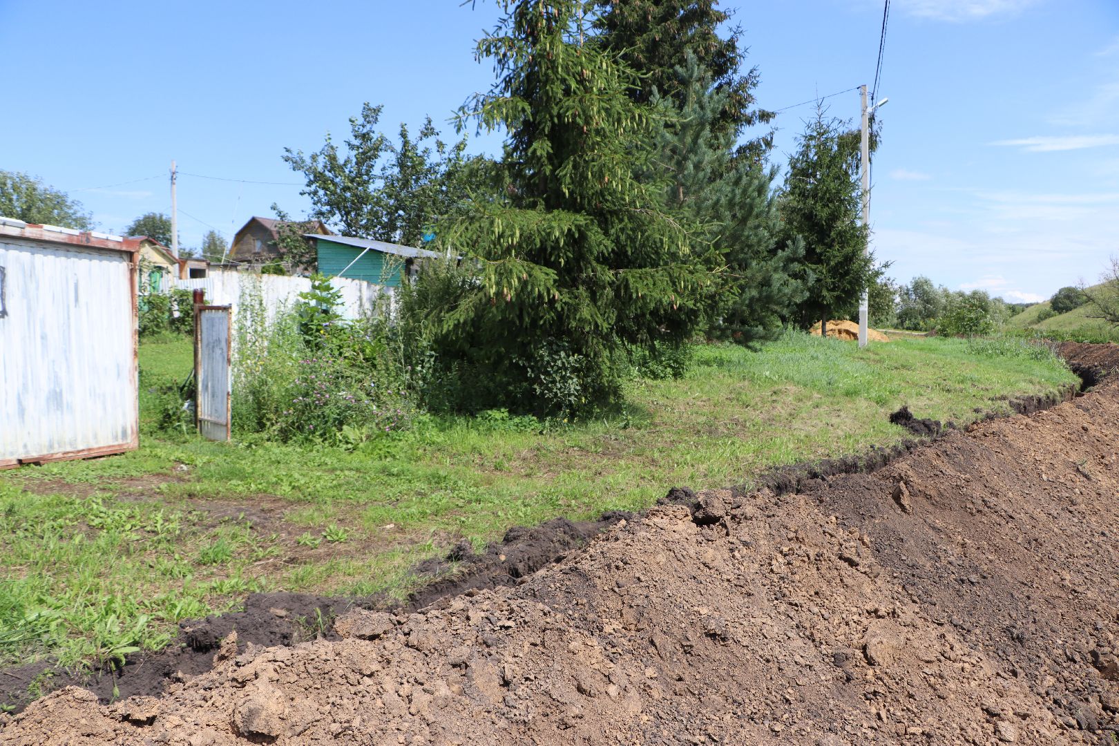 Серебряные Пруды, газ