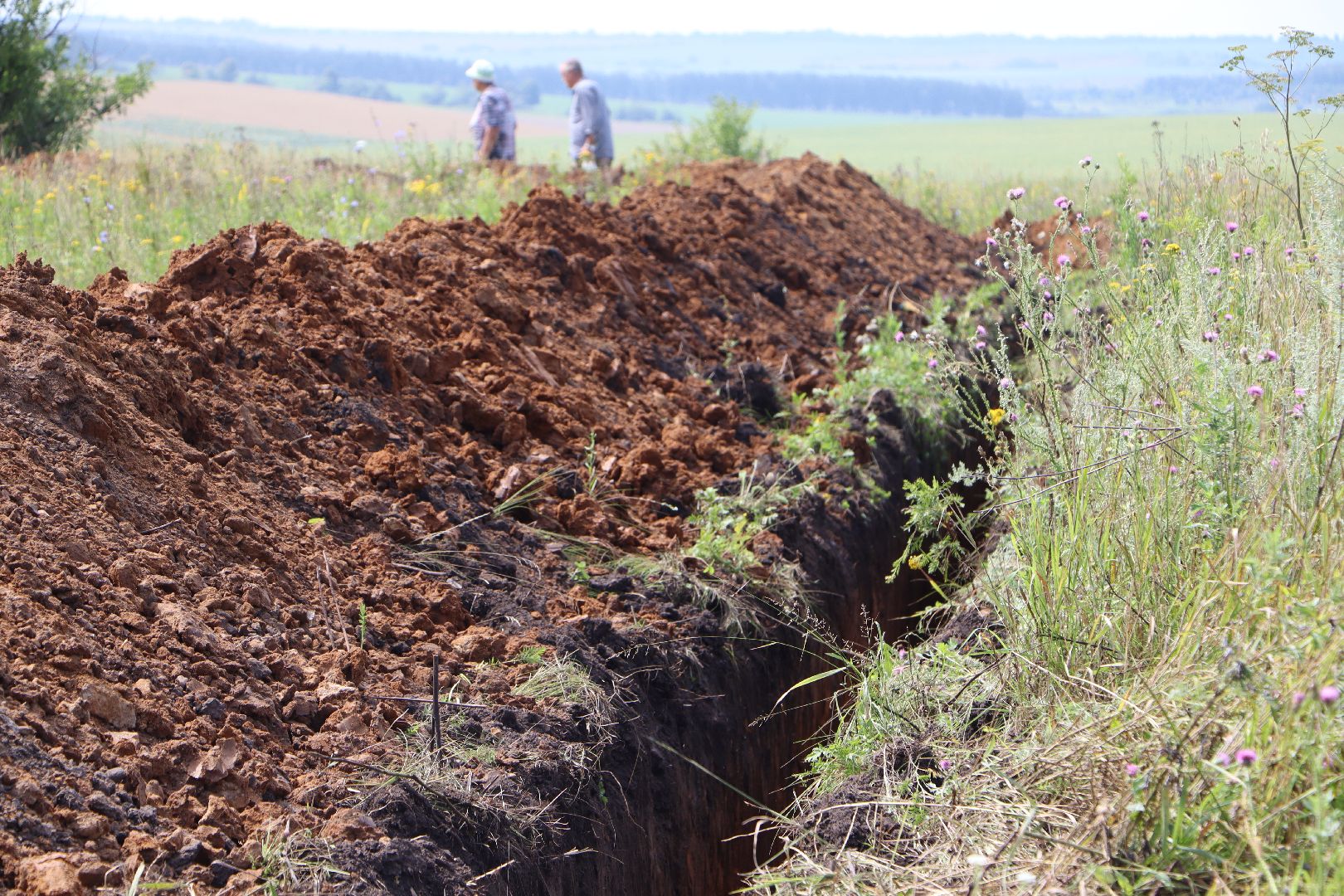 Серебряные Пруды, газ