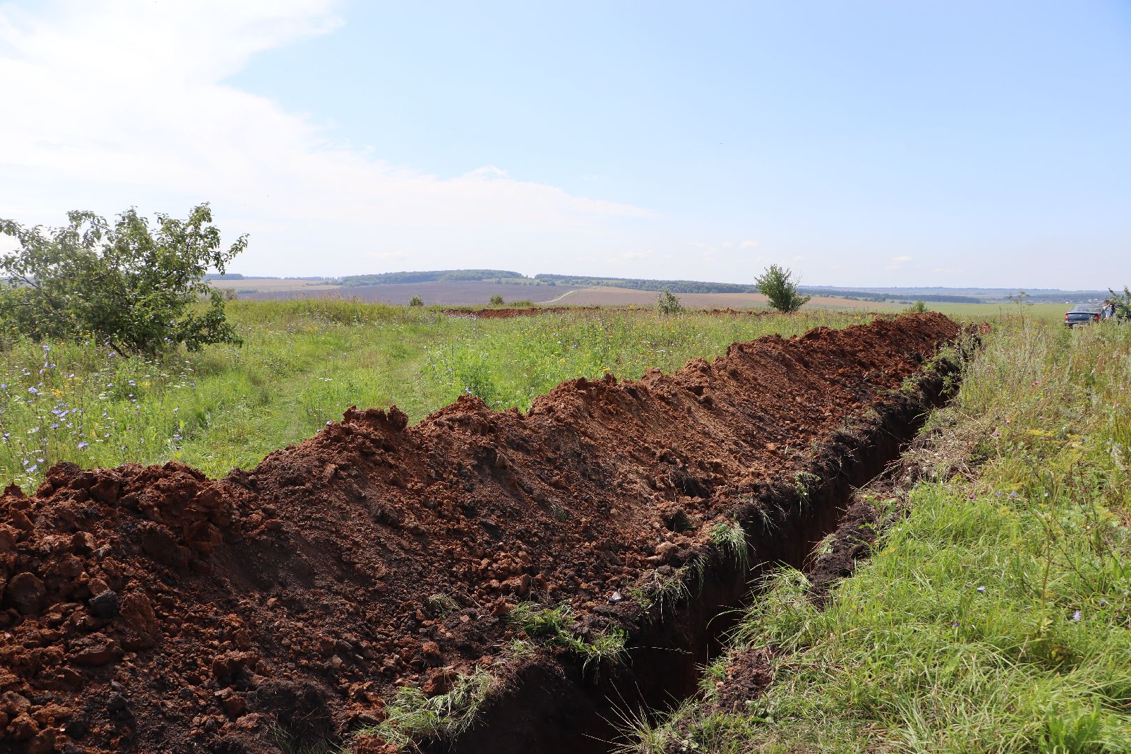 Серебряные Пруды, газ