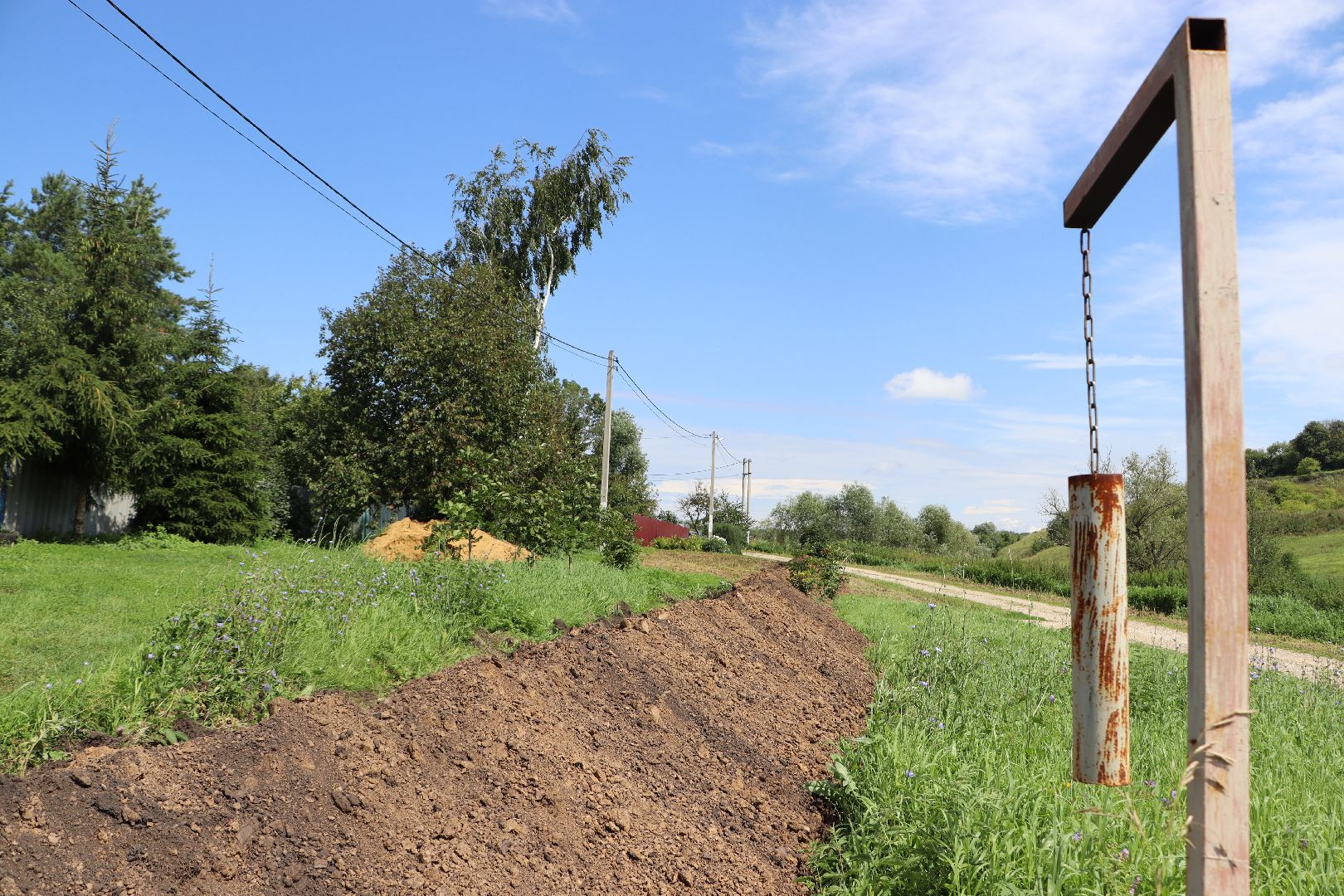 Серебряные Пруды, газ