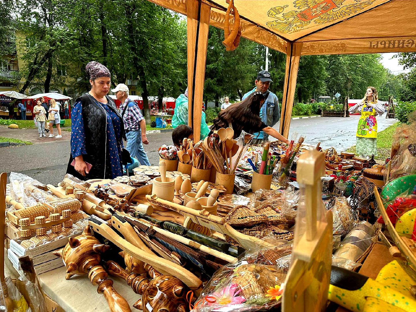 день города, ремесленники, ярмарка ремесленников, Апрелевка
