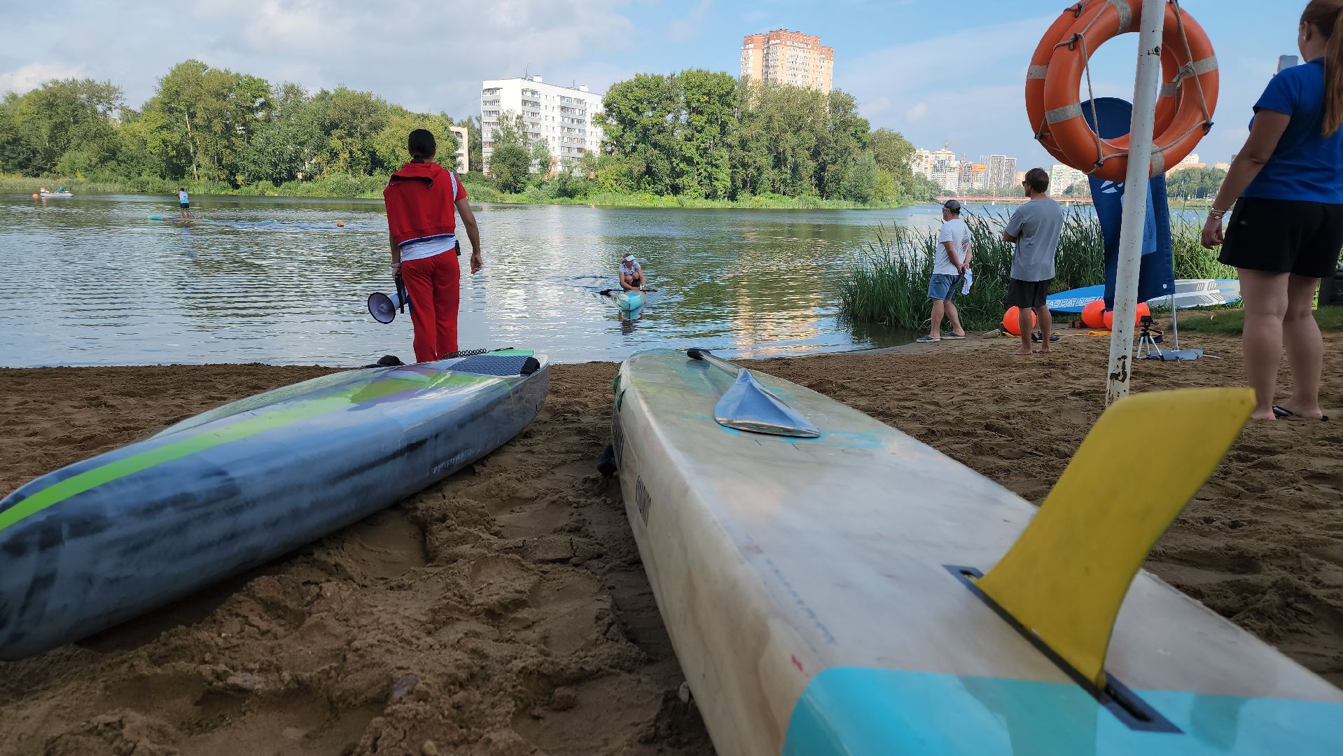 Пушкино, сап, спорт, лето в Подмосковье, Пушкинский округ