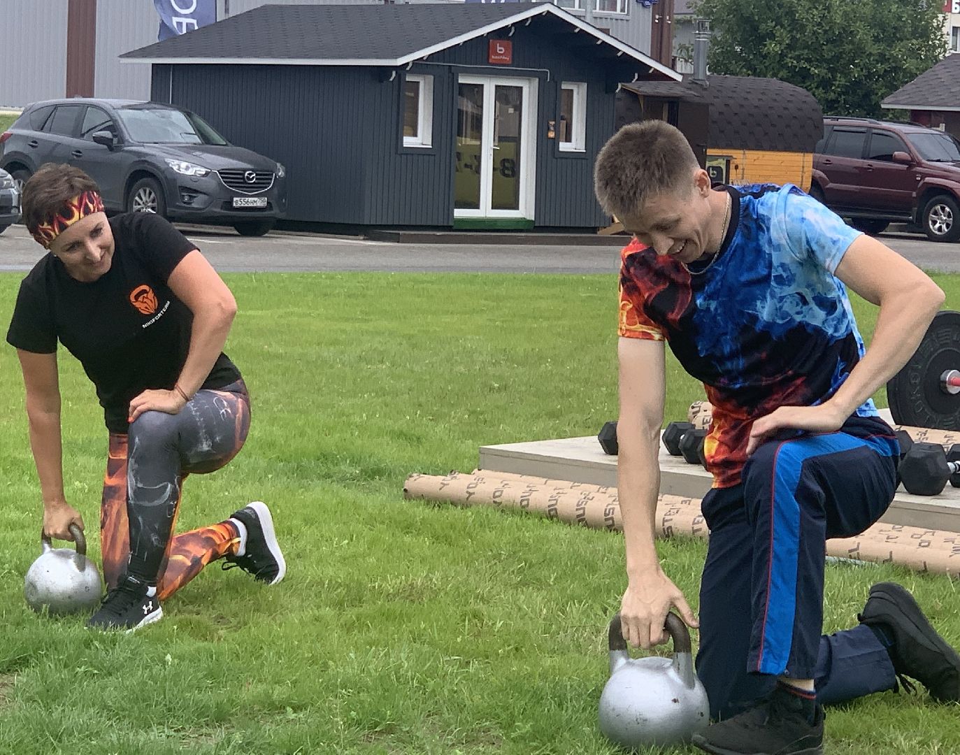 Балашиха, Подмосковье, спорт, гиревой спорт, жонглирование гирями, День физкультурника