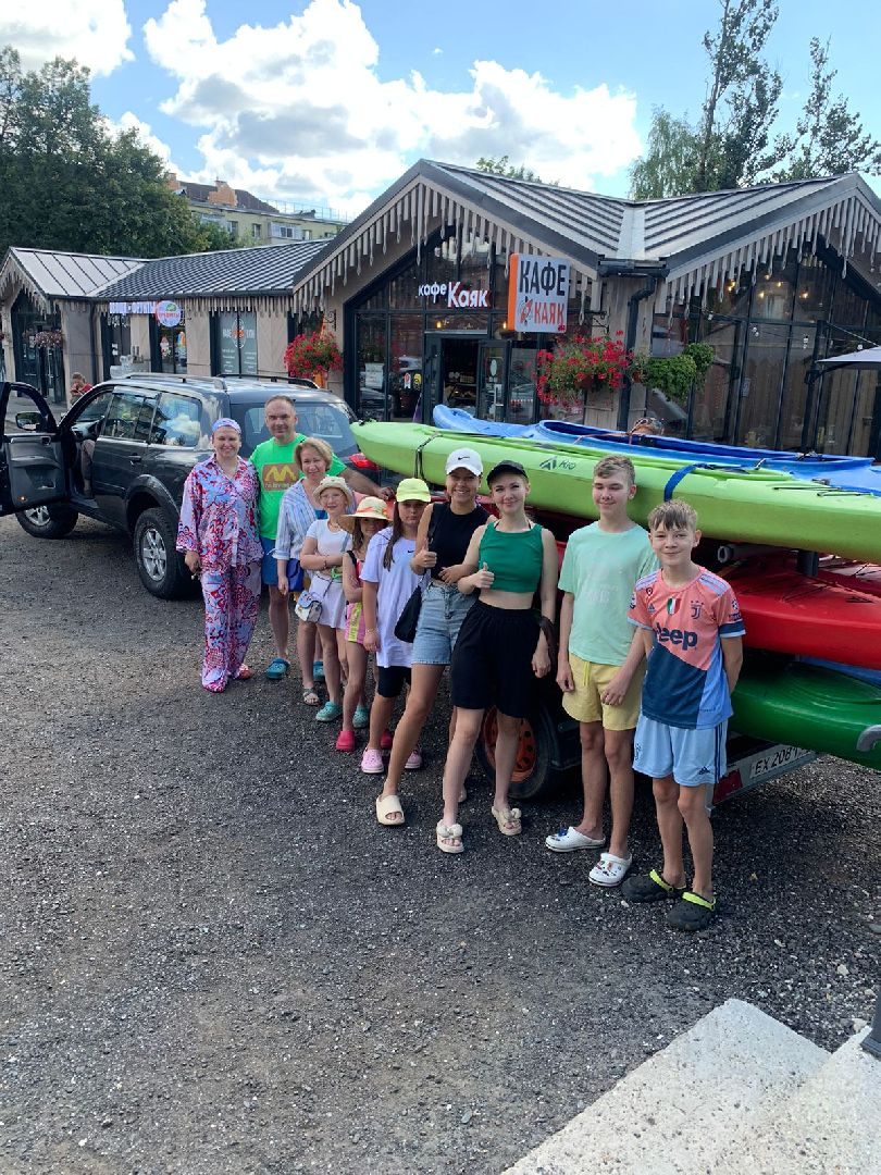 Звенигород, благотворительная акция, многодетные семьи Звенигорода, водные прогулки