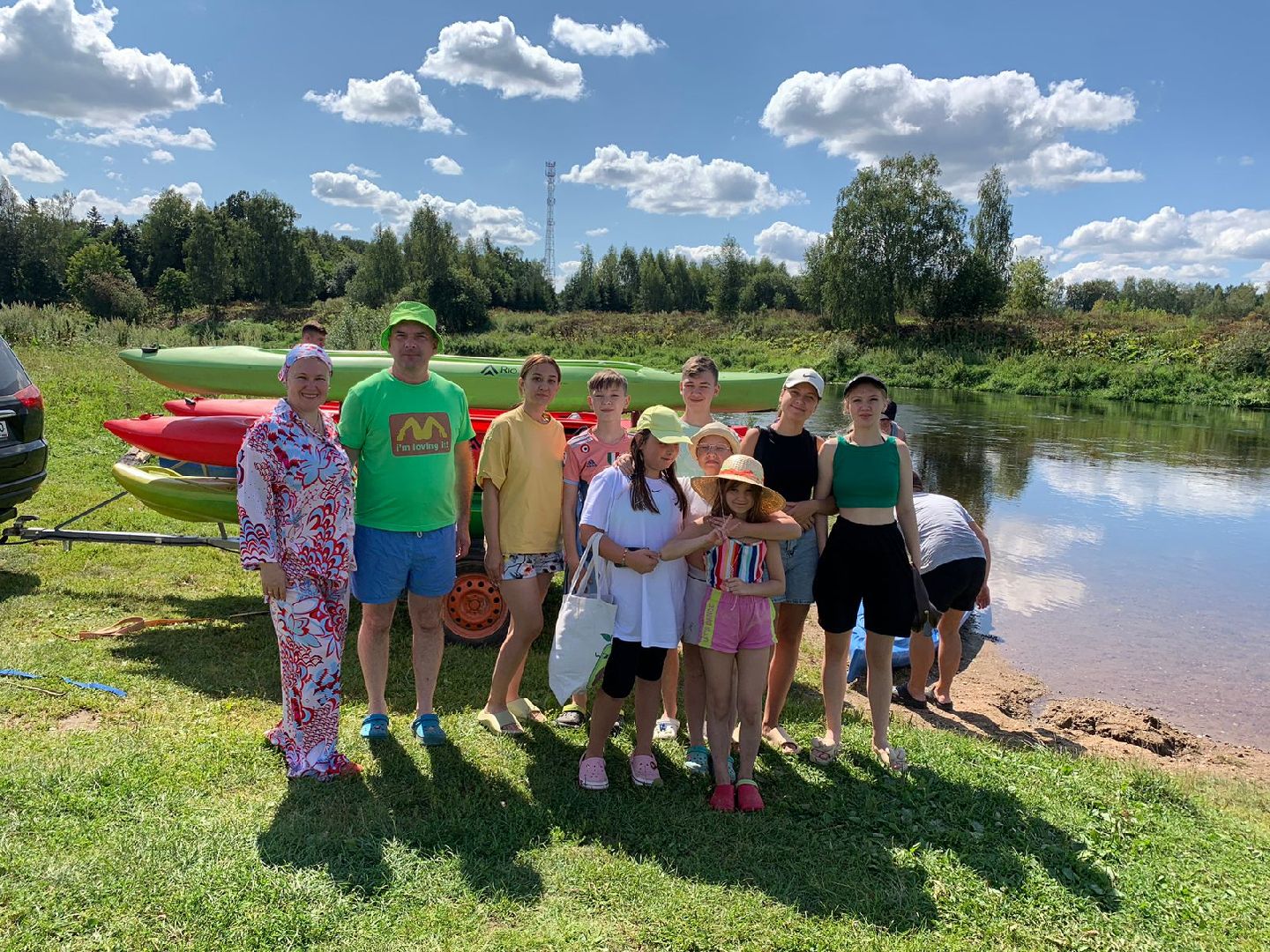 Звенигород, благотворительная акция, многодетные семьи Звенигорода, водные прогулки