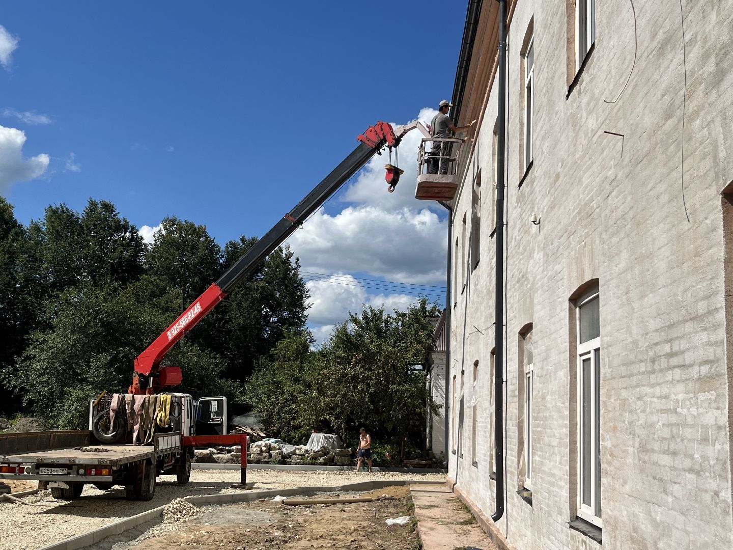 Верея, наро-фоминский городской округ, школа, капитальный ремонт, историческое здание, своды Монье, образование Подмосковья, губернатор Подмосковья